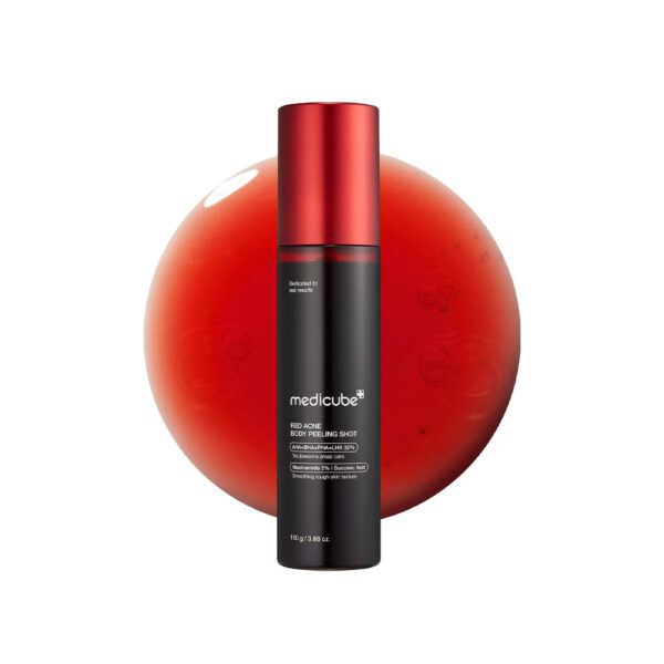 اسپری ضد جوش و لایه بردار بدن مدی کیوب medicube red acne body peeling shot