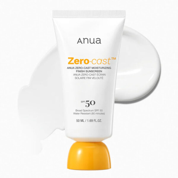 ضد آفتاب مرطوب کننده زیرو کست آنوا Anua Zero-cast Moisturizing Finish Sunscreen