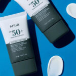 ضد آفتاب مرطوب کننده و تسکین دهنده آنوا ANUA Heartleaf Silky Moisture Sun Cream