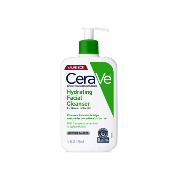 ژل شستشو آبرسان پوست نرمال تا خشک سراوی Cerave Hydrating Cleanser For Normal To Dry Skin