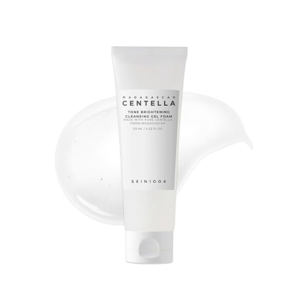 ژل شستشوی کپسولی روشن کننده و تسکین دهنده اسکین 1004 SKIN1004 Madagascar Centella Tone Brightening Cleansing Gel Foam