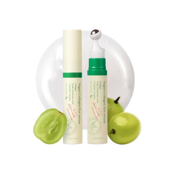 سرم دور چشم ضد چروک و روشن کننده کلاژن اکسیس وای Axis-Y Vegan Collagen Eye Serum