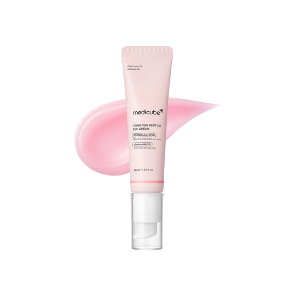 کرم دور چشم PDRN و پپتاید ضد چروک و روشن کننده مدی کیوب Medicube PDRN Pink Peptide Eye Cream