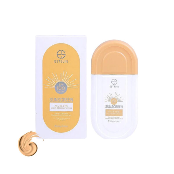 کرم ضد آفتاب تینتی استیلن Estelin Tinted Sunscreen SPF50