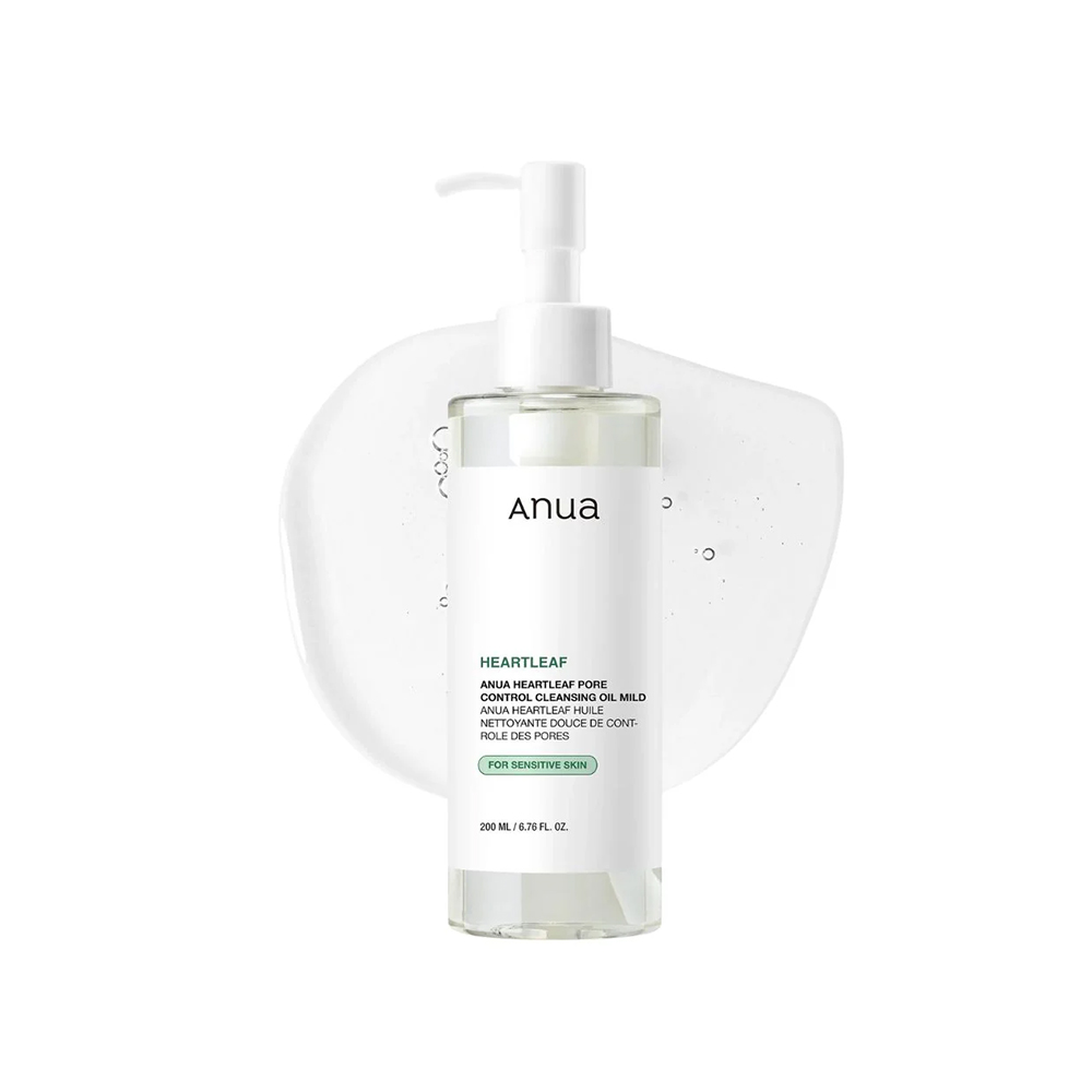 روغن پاک کننده و کنترل منافذ آنوا Anua Heartleaf Pore Control Cleansing Oil