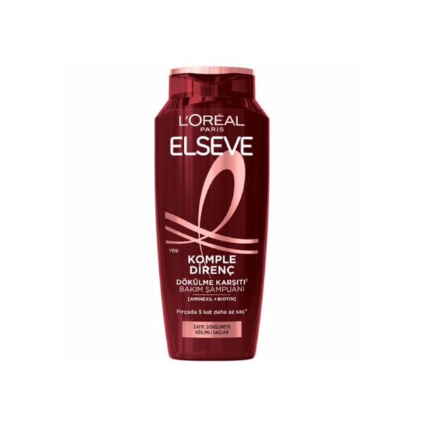 شامپو ضد ریزش بیوتین لورال loreal paris elseve full resist arginine shampoo