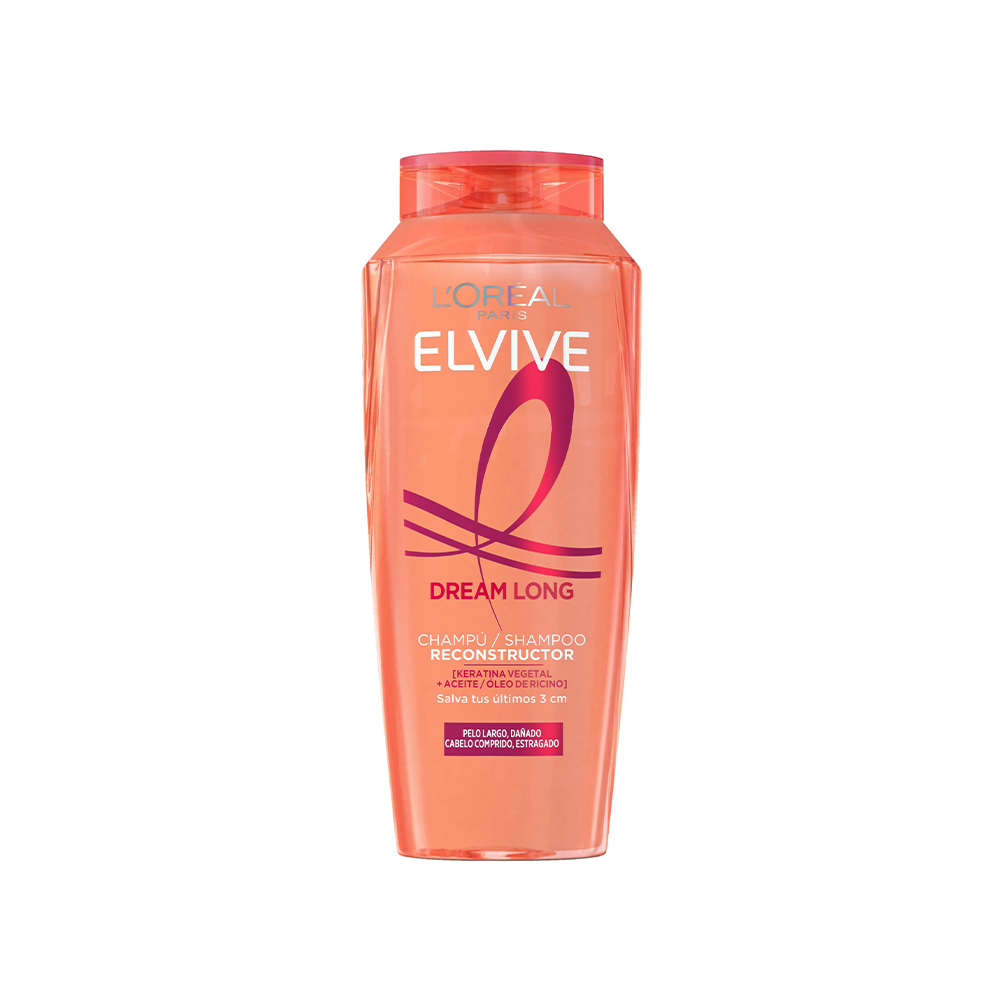 شامپو نارنجی دریم لانگ لورال loreal paris elseve dream long shampoo