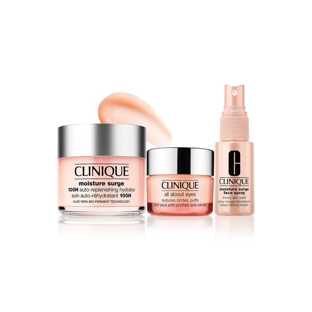 پک آبرسان 100 ساعته کلینیک Clinique Moisture Surge Ultra Hydration Set