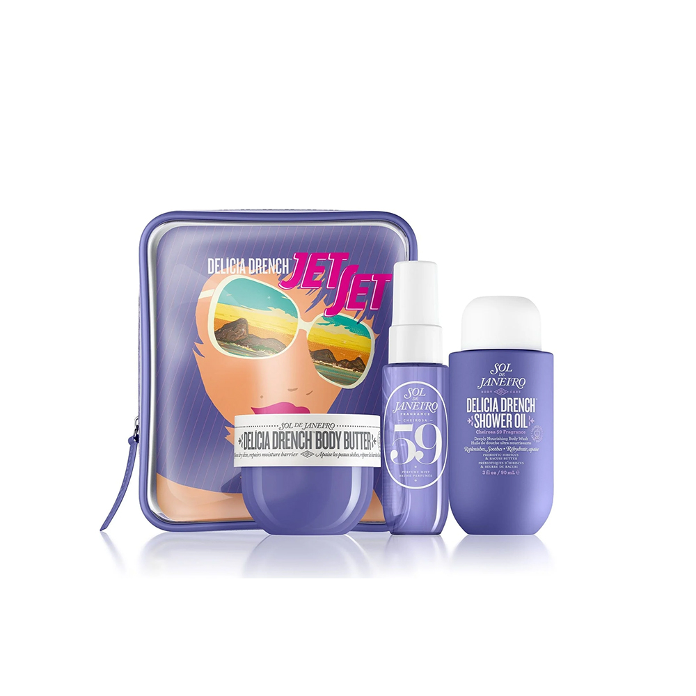 پک مراقبت بدن دلیسیا درنچ سول د ژانیرو Sol de Janeiro Delicia Drench Jet Set