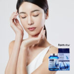 آمپول هیالورونیک اسید و کلاژن آل این وان فارم استی farm stay collagen & hyaluronic acid all in one ampoule