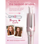 دستگاه فر کننده مو کرلی شیگلم بیبی پینک Cupid's Charm One-Touch Instant Curler