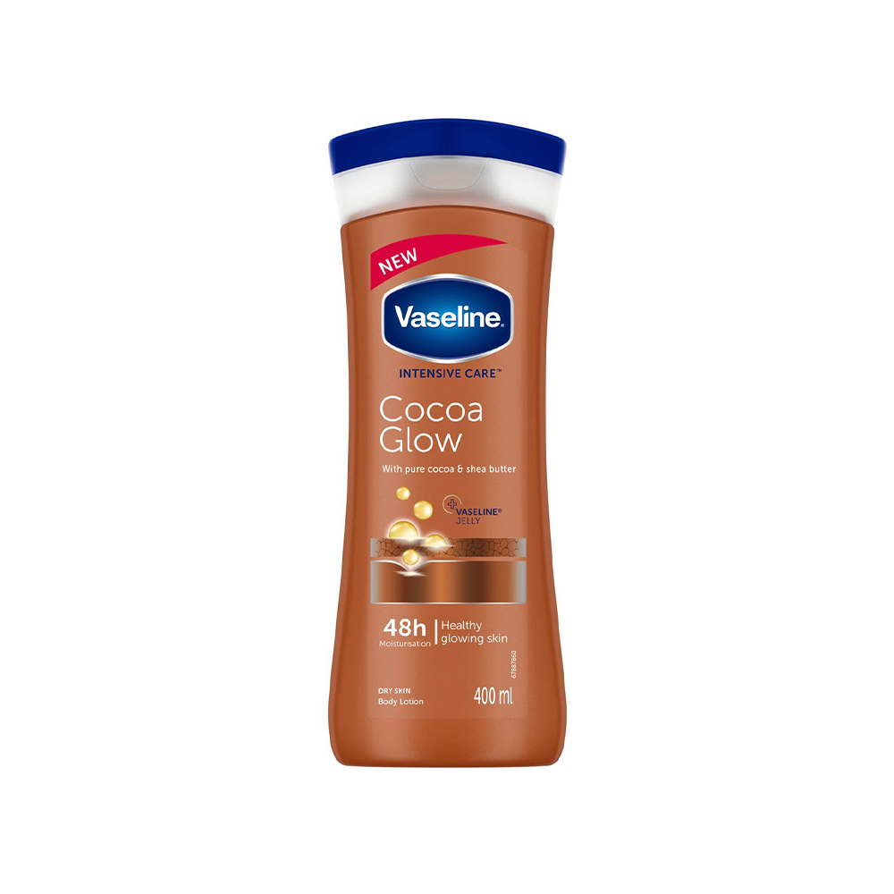 لوسیون بدن وازلین مدل کاکائو – شکلات Vaseline Cocoa-Chocolate Body Lotion